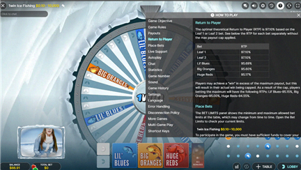 Schermata RTP Ice Fishing